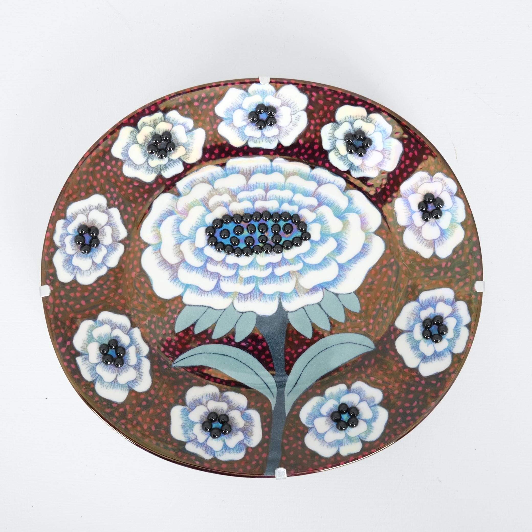 Birger Kaipiainen Vaisselle décorative numérotée Fiori & Rose, Arabie 1980 en vente 1