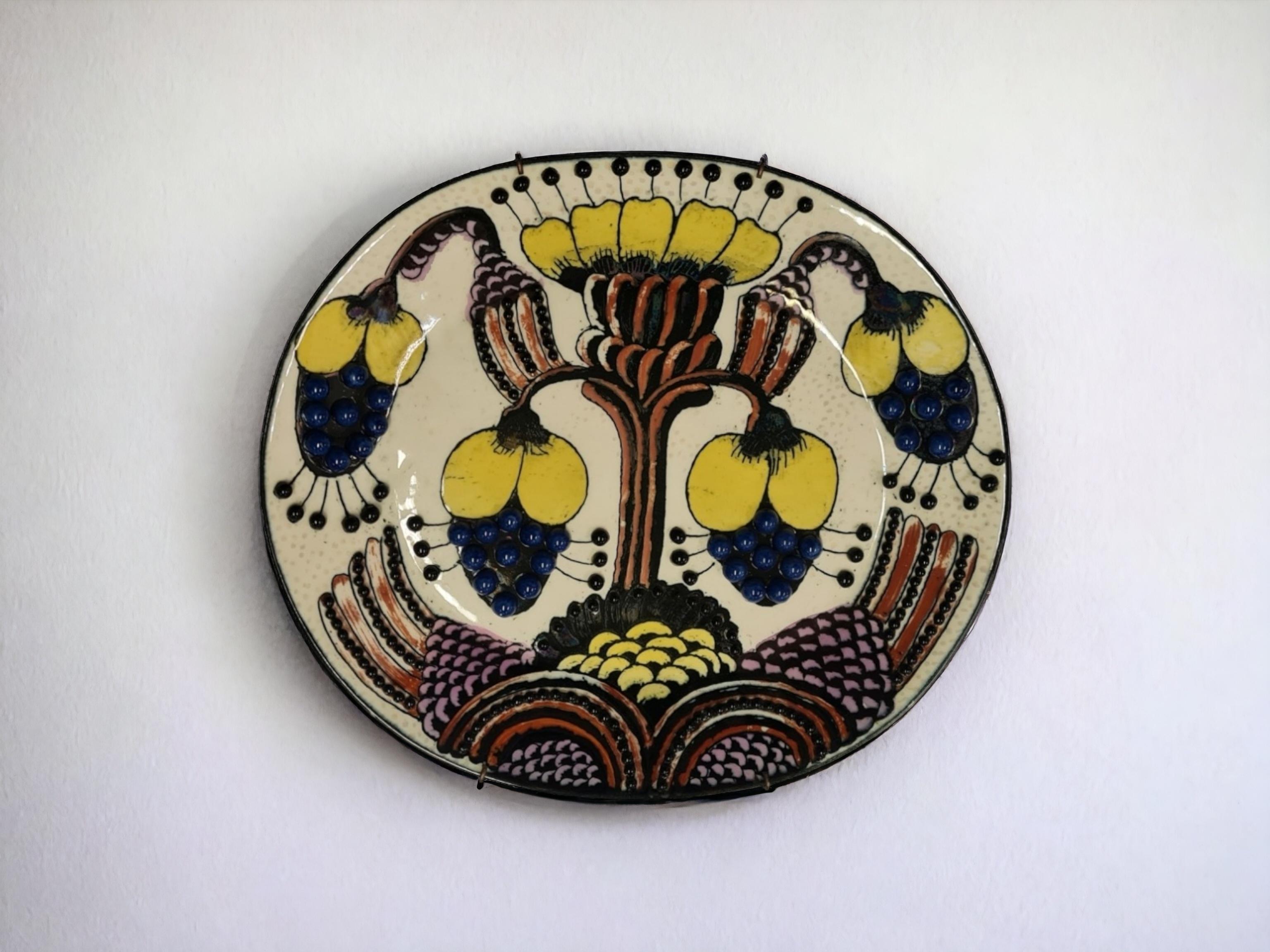 Birger Kaipiainen (1915-1988) was the master of decorative ceramics. He was especially known for his ornamental dishes, rich, colourful and with themes from the fantasy world and fairytales, which fought against idealism of minimalism in 1950s.