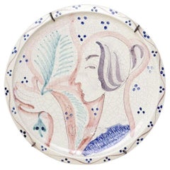 Retro Birger Kaipiainen, Unique Piece, Wall Plate, Arabia