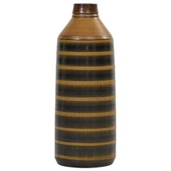 Retro Birger Larsson Floor Vase Produced by Wallåkra in Sweden