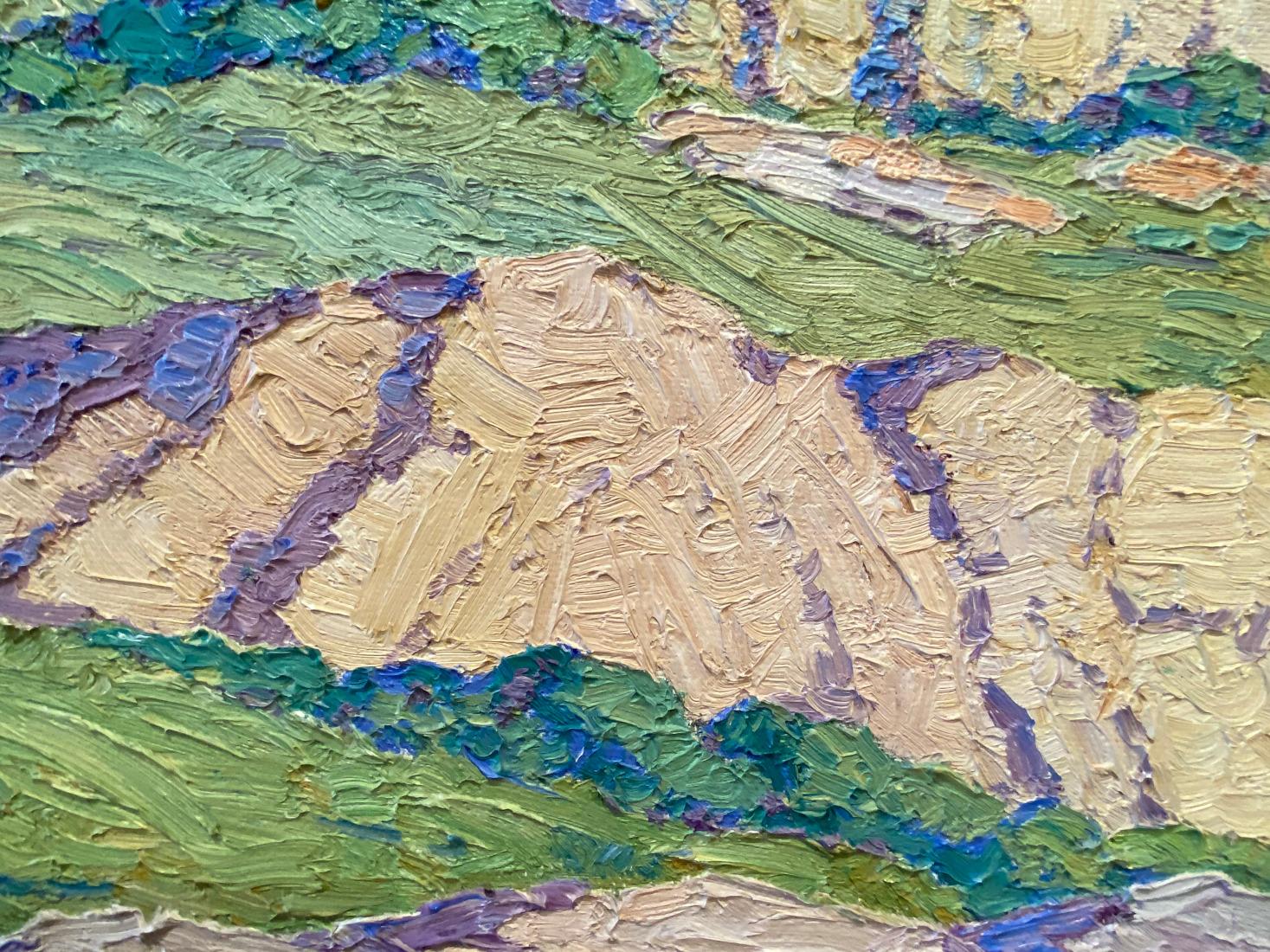 „FLINT HILLS“ 49 x 57 FRAME ORIGINALLY FROM HIS DAUGHTER'S COLLECTION 8