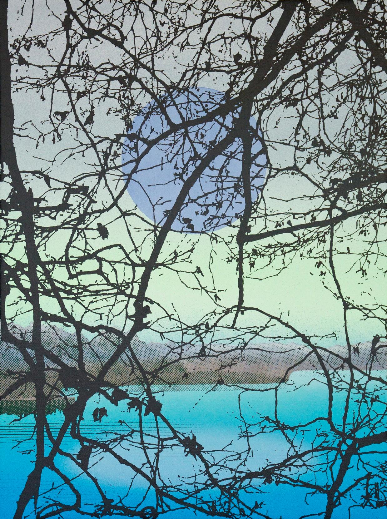Birgit Jensen Landscape Painting - Kagami Osu