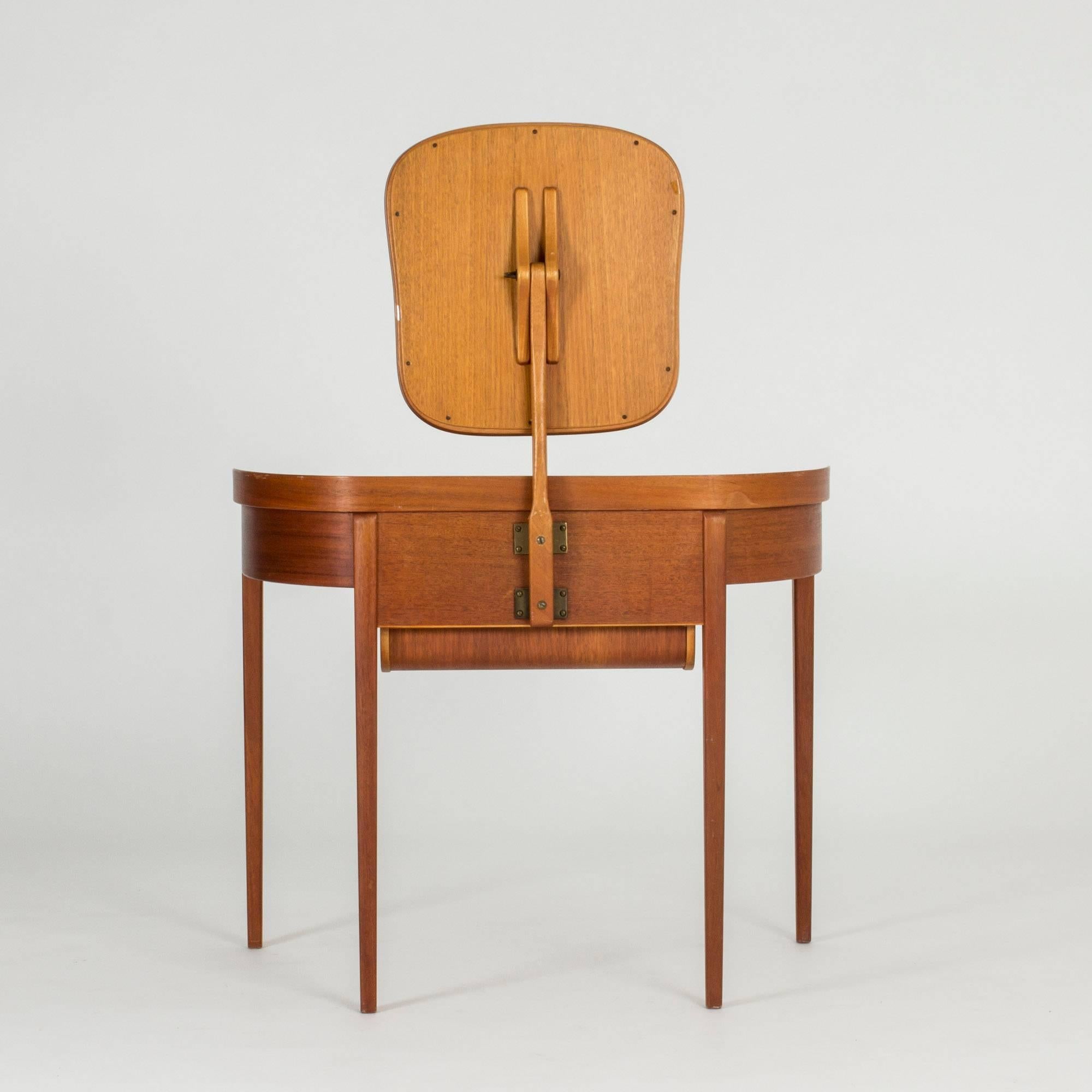 Scandinavian Modern “Birgitta” Dressing Table by Carl Malmsten