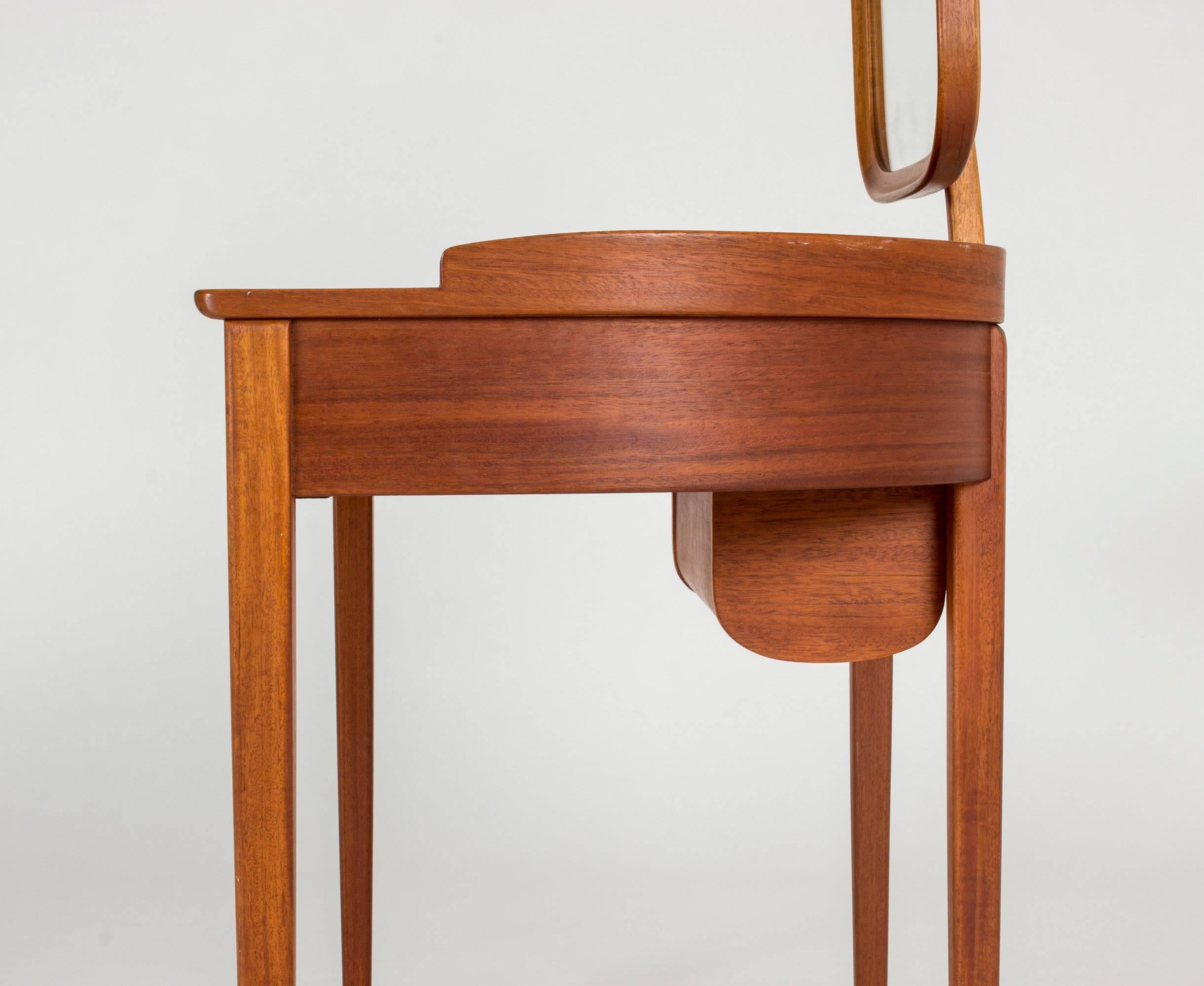 Teak “Birgitta” Dressing Table by Carl Malmsten