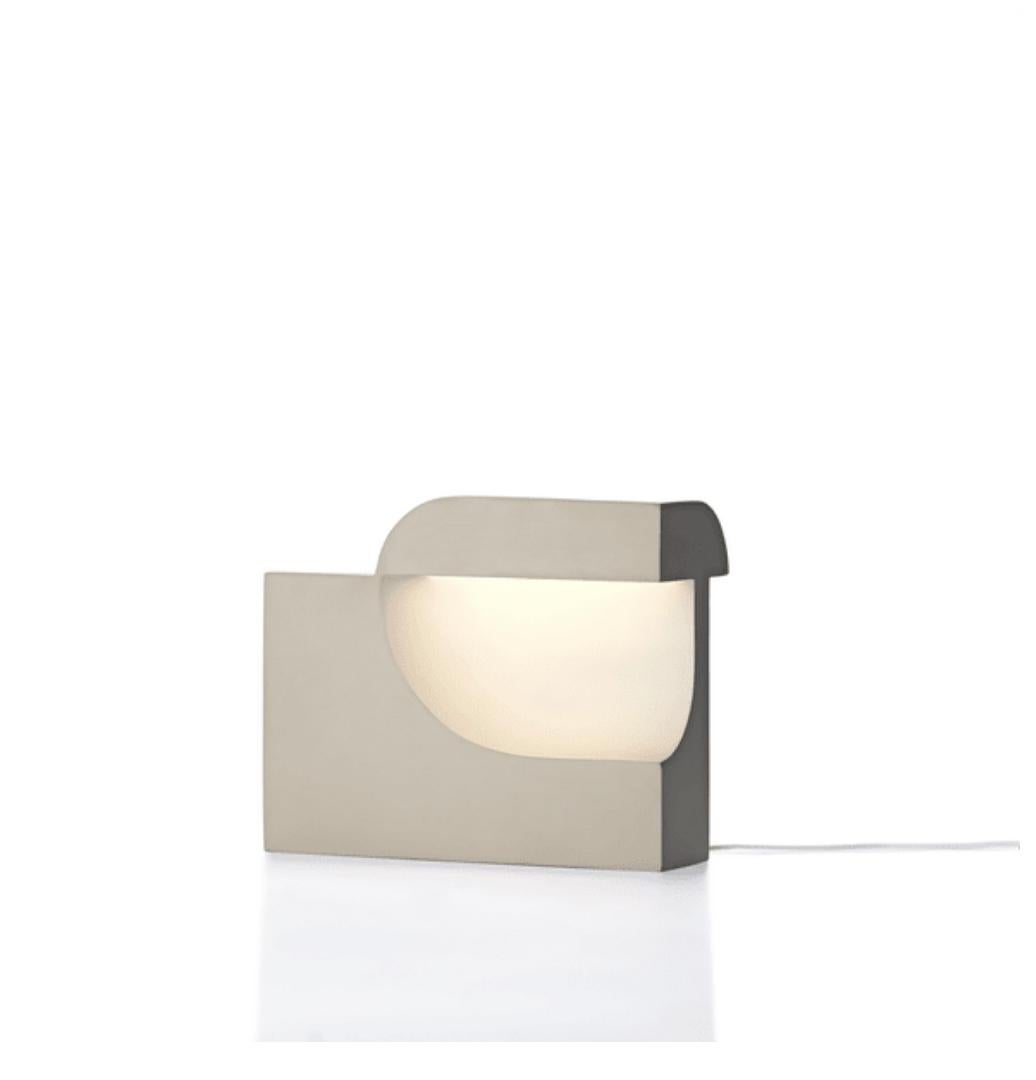 Birgitte Due Madsen and Jonas Trampedach Moby 1 Khaki Table Lamp For Karakter In New Condition For Sale In Barcelona, Barcelona