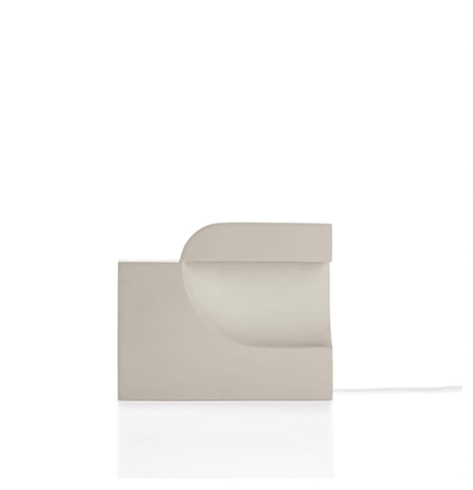 Contemporary Birgitte Due Madsen and Jonas Trampedach Moby 1 Khaki Table Lamp For Karakter For Sale