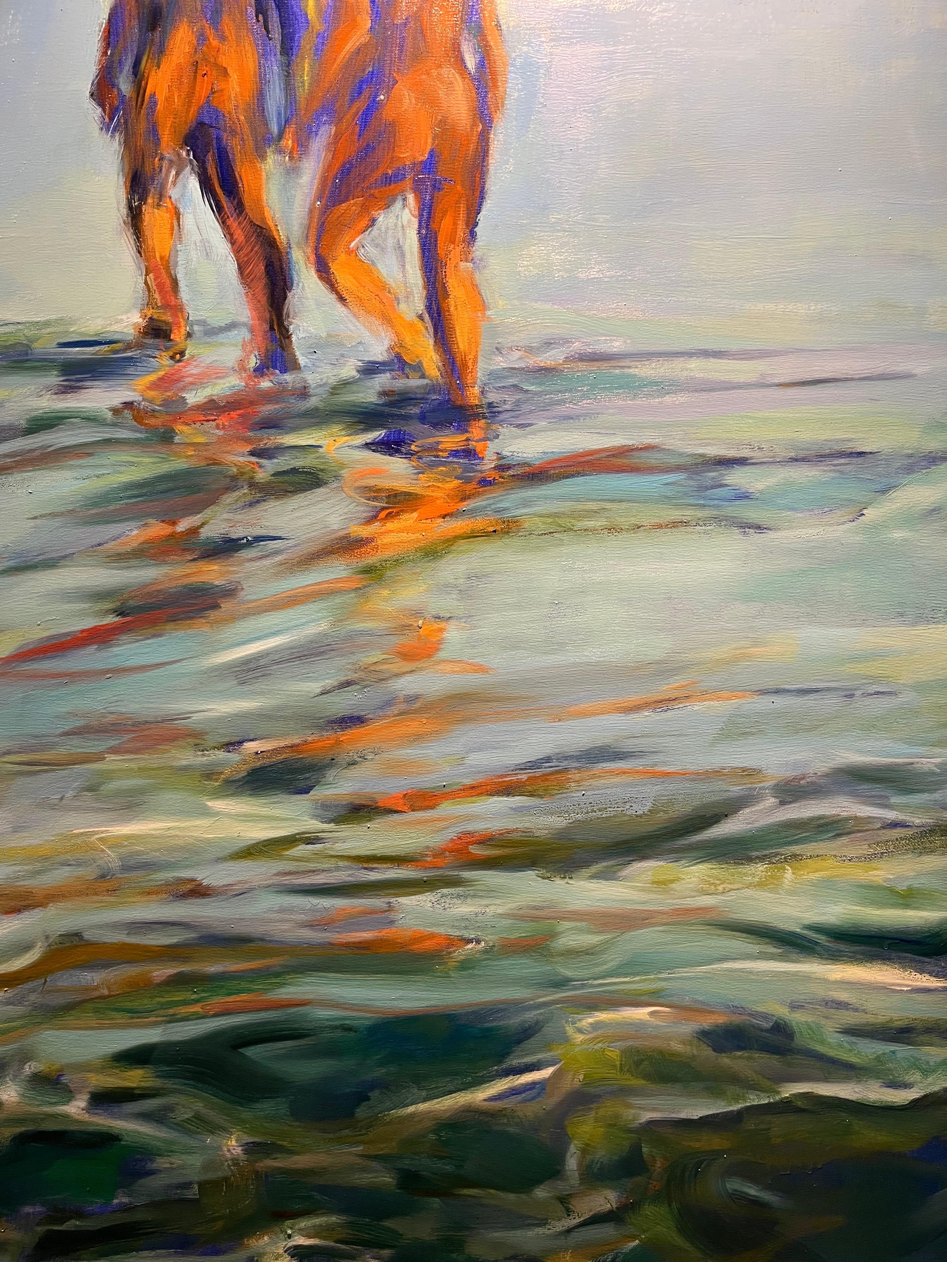 Water,Swimmer,Summer,sea

Birgitte LYKKE MADSEN (Odense, Denmark, 1960)

1981-86, Educated from the Academy of Fine Arts, Odense
First solo exhibition in 1983

Artist statement:

“I am a painter. I am fascinated by the difference in cold and warm