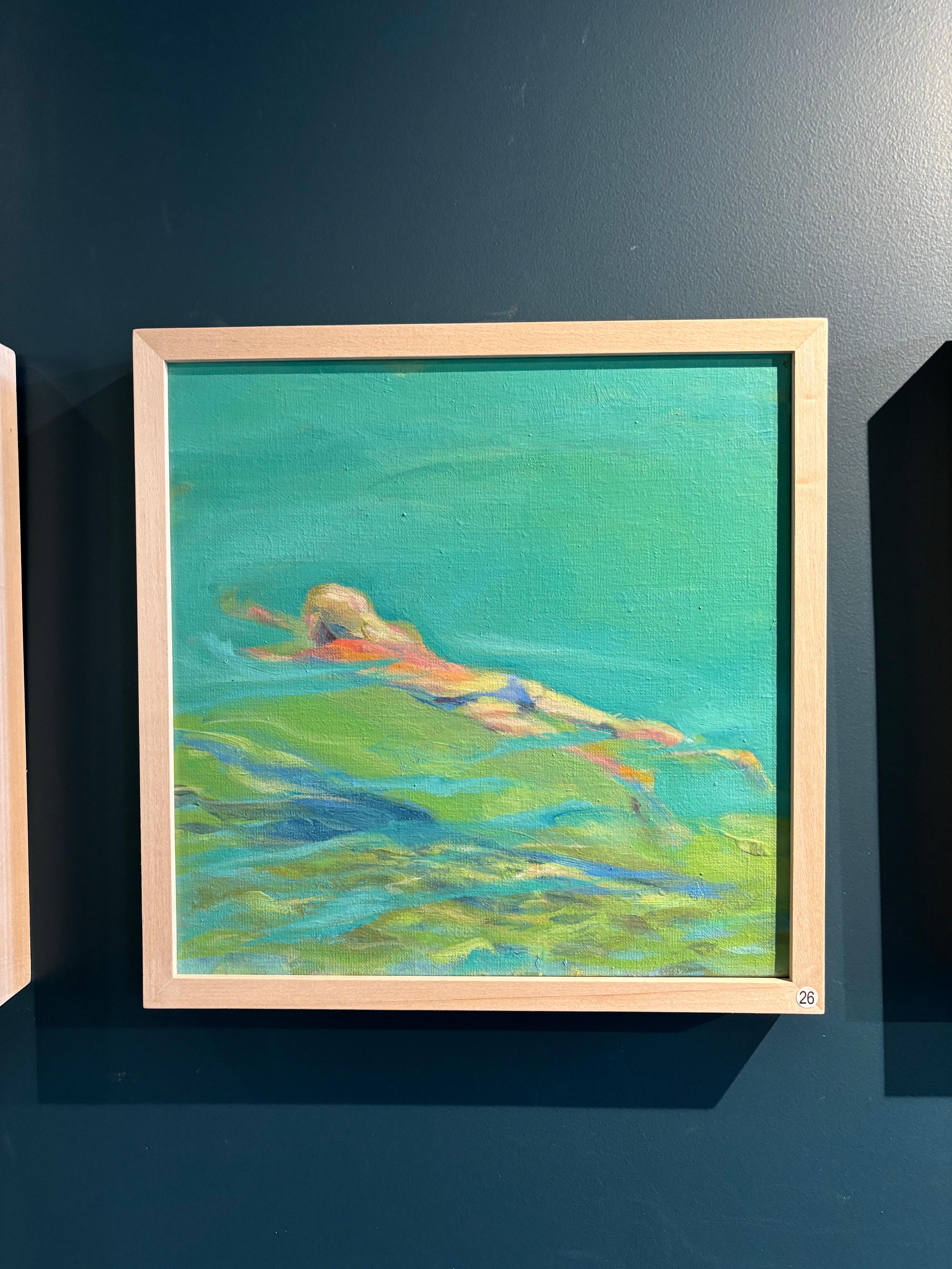 Water,Swimmer, blue


Birgitte LYKKE MADSEN (Odense, Denmark, 1960)

1981-86, Educated from the Academy of Fine Arts, Odense
First solo exhibition in 1983

Artist statement:

“I am a painter. I am fascinated by the difference in cold and warm colors