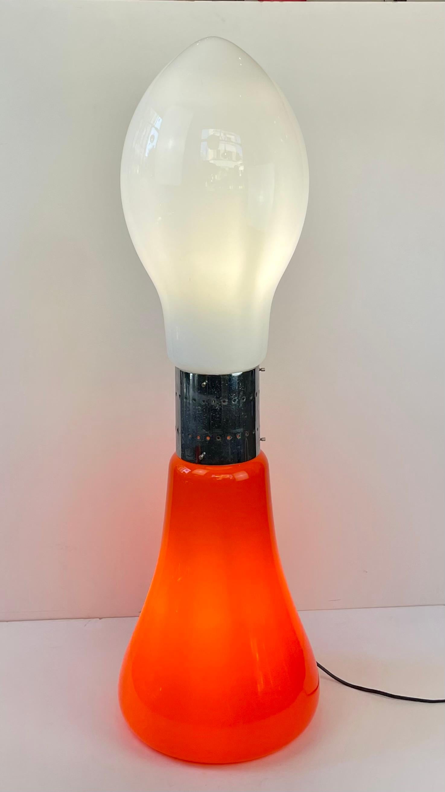 Birillo, Lámpara de pie de Carlo Nason para Mazzega, años 70 en venta 8