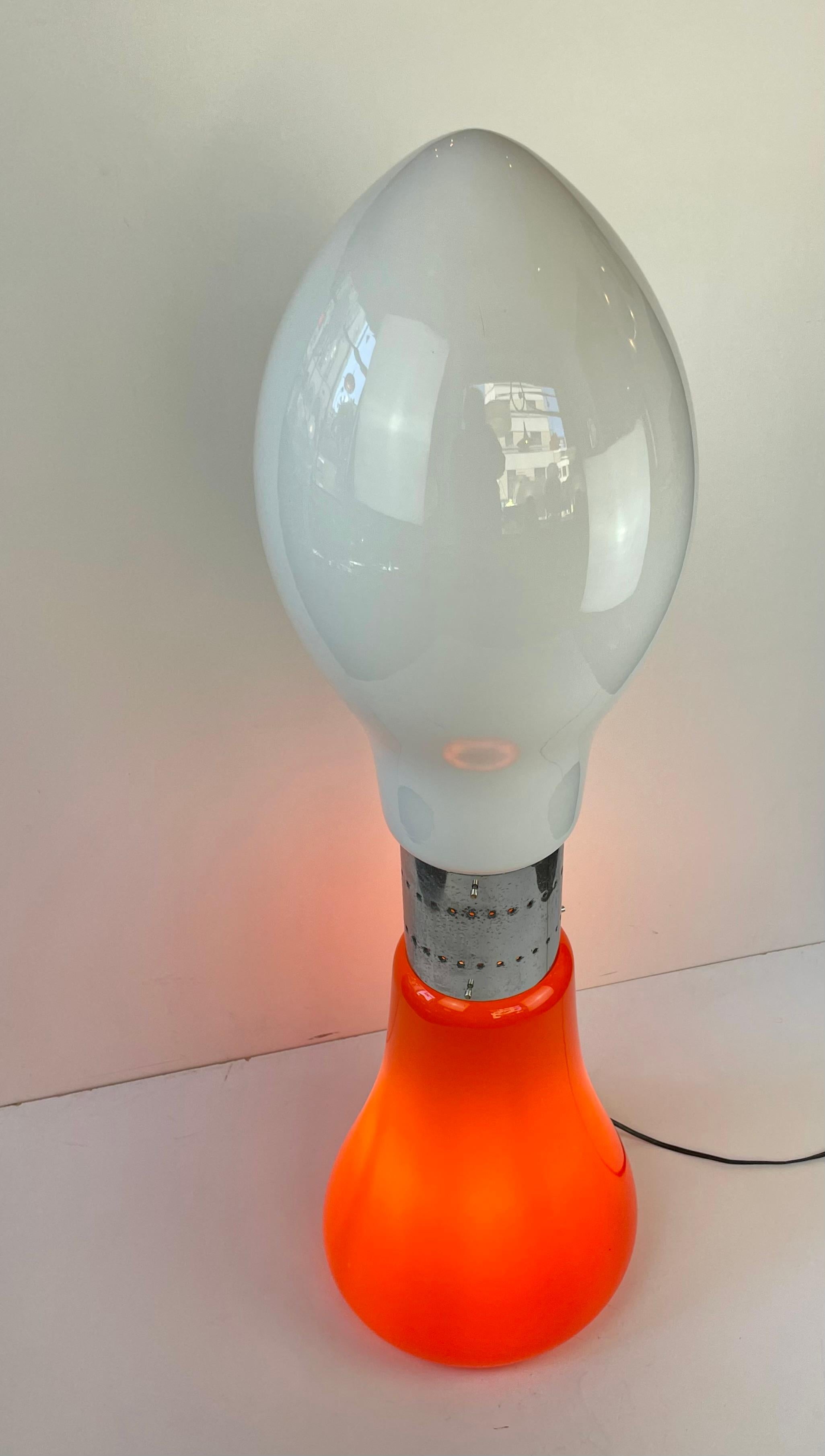 Birillo, Lámpara de pie de Carlo Nason para Mazzega, años 70 finales del siglo XX en venta