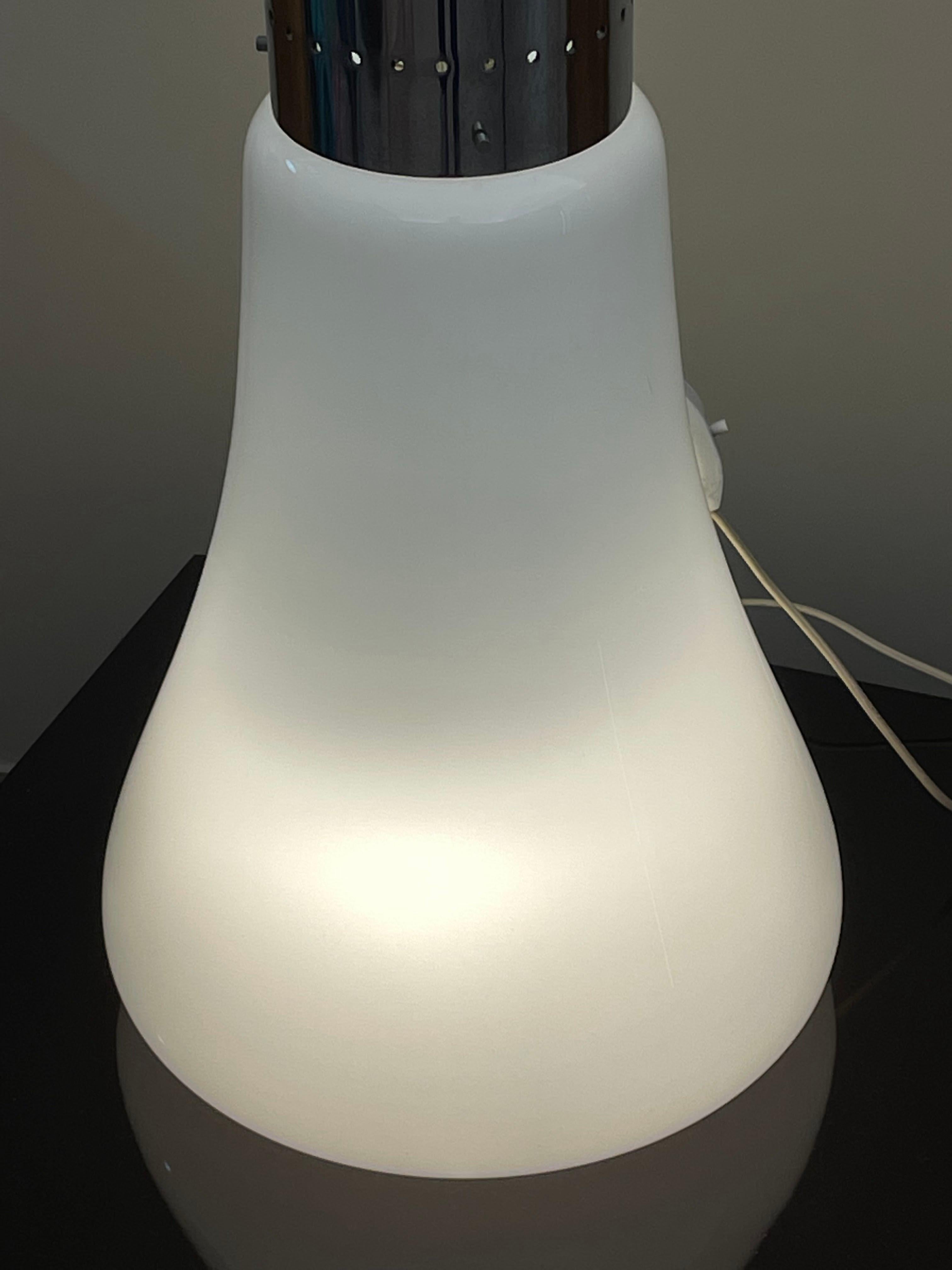 Birillo Mod. Floor Lamp by Carlo Nason, A.V. Mazzega Murano, Italy, 60s 2
