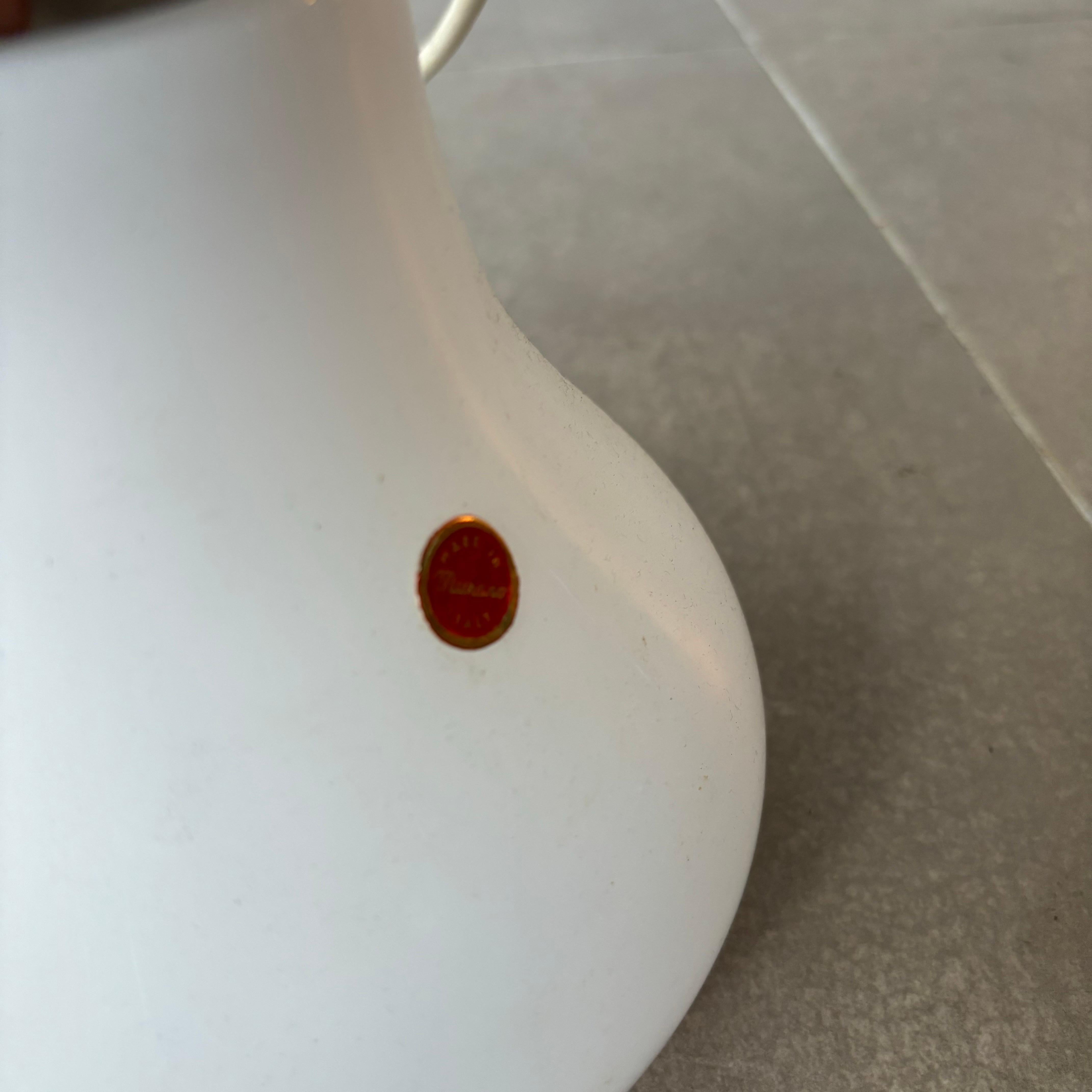 Birillo par de lámparas de sobremesa/suelo de Carlo Nason para Mazzega, años 70 Italia en venta 1