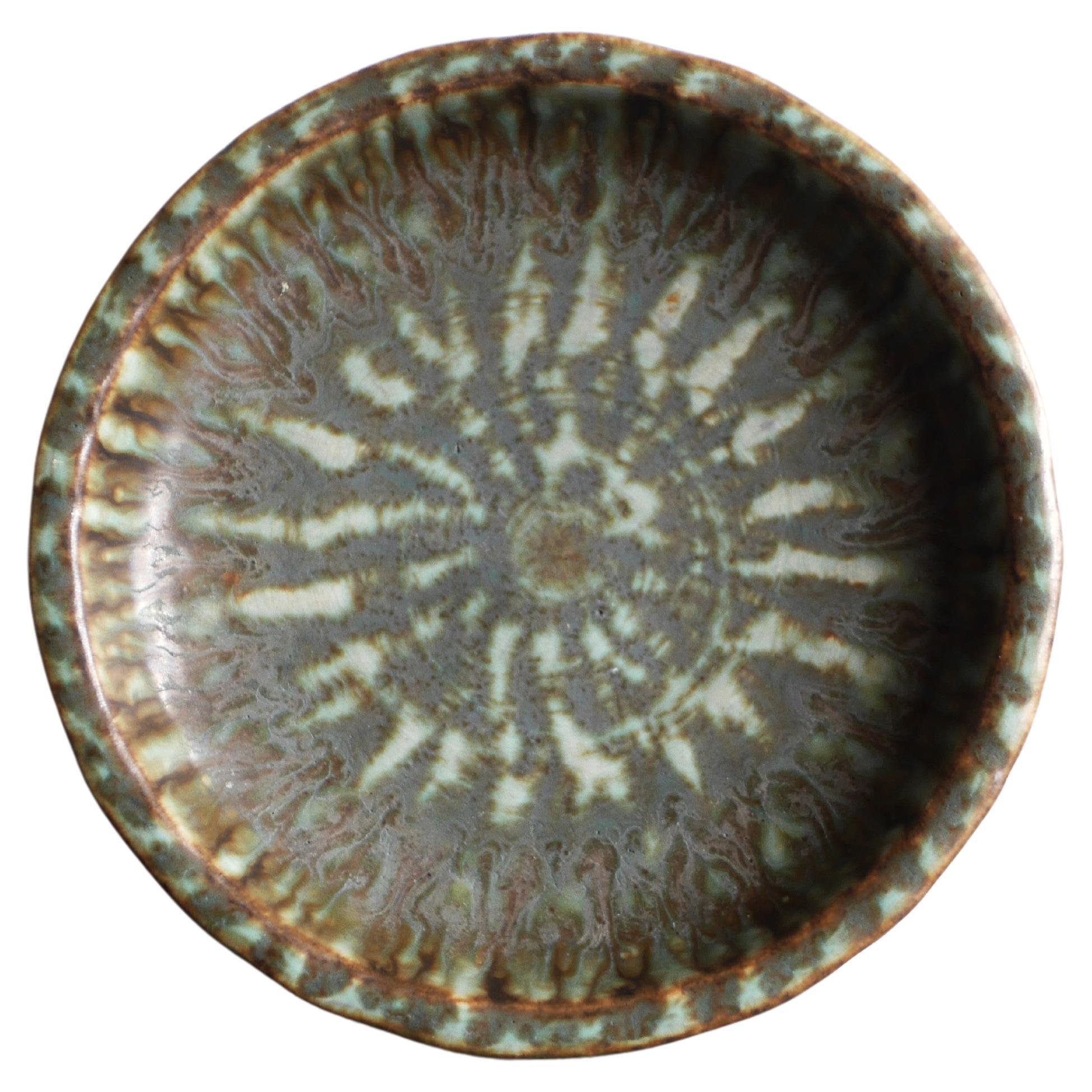 'Birka' bowl by Gunnar Nylund, Scandinavian Art pottery from Rörstrand, Sweden. For Sale