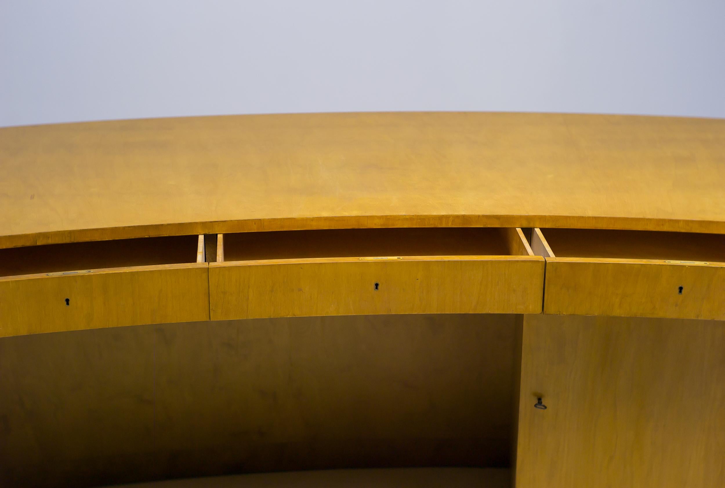 Mid-20th Century Birka Desk by Axel Einar Hjorth