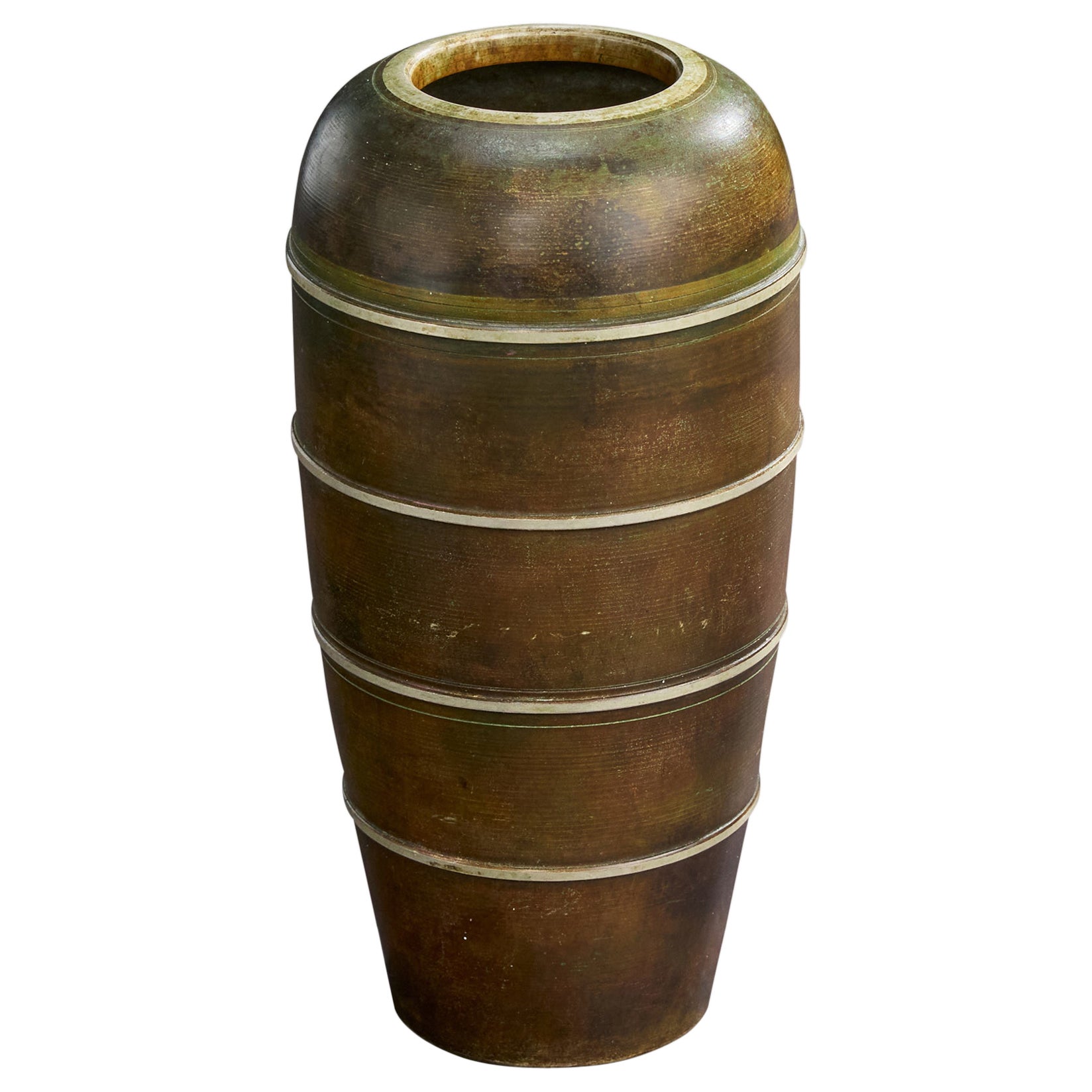 Birka Metal, Vase, Metal, Sweden, 1930s