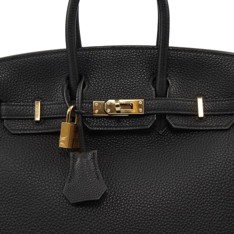 Birkin 25 HERMES Togo Black 9