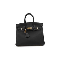 Birkin 25 HERMES Togo Noir