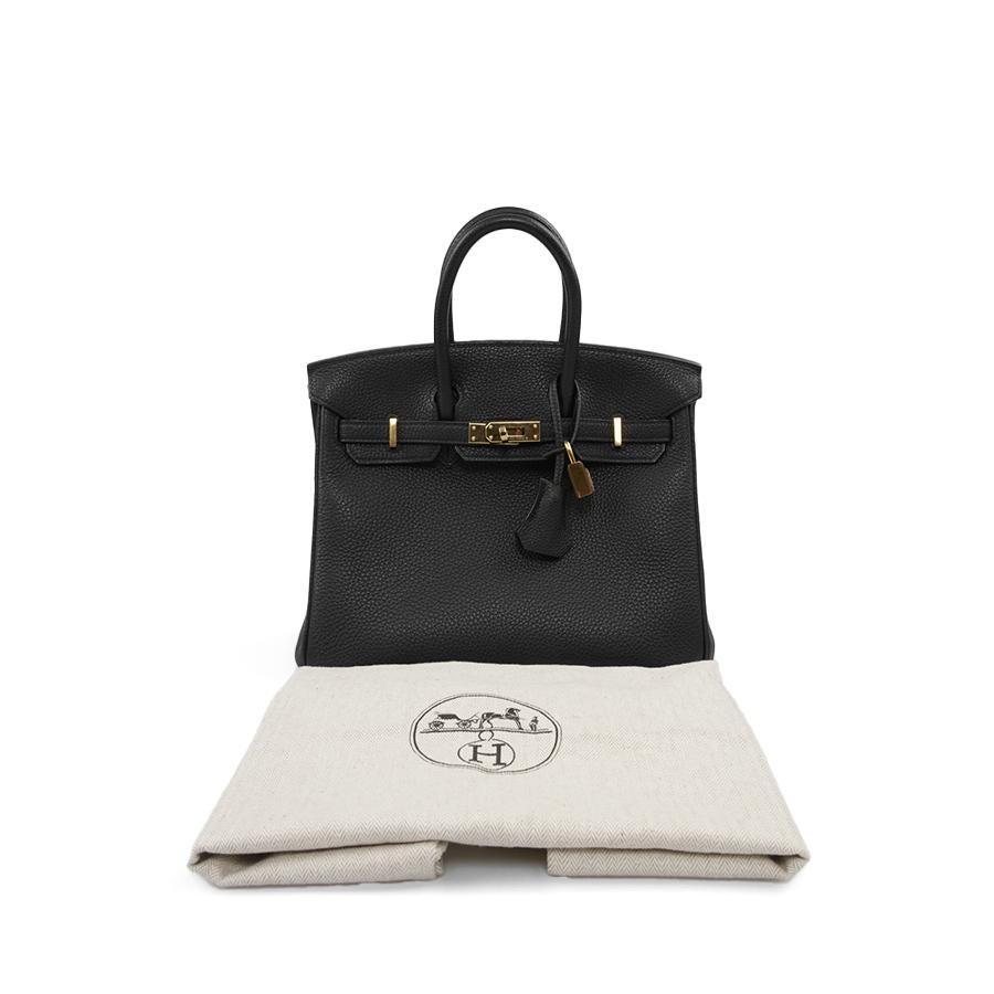 Birkin 25 HERMES Togo Black 4