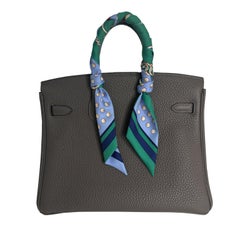 Hermès Birkin 25 Togo Gris Meyer 2022