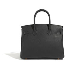 Hermès Birkin 30 Black Togo GHW