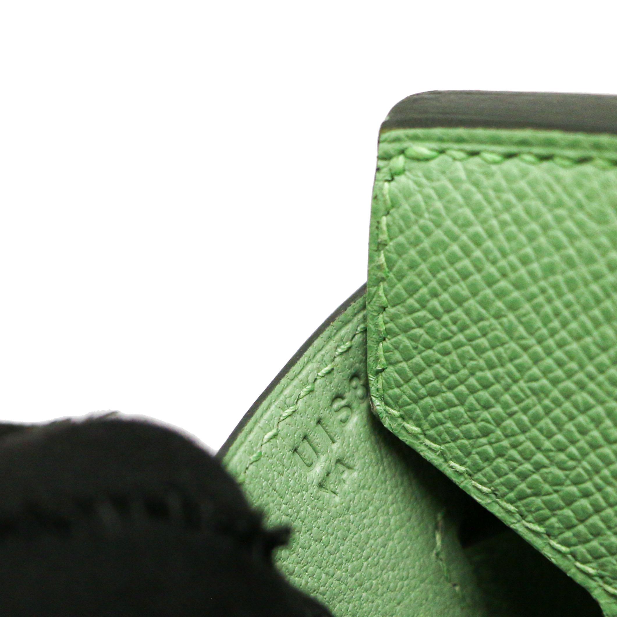 Birkin 30 Epsom Leather Vert Criquet For Sale 4