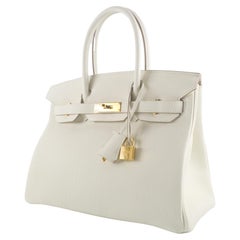 Birkin 30 Togo Mushroom Ghw 