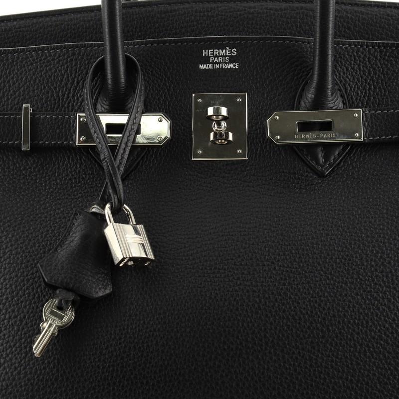 Birkin Handbag Bleu Indigo Togo with Palladium Hardware 35 1