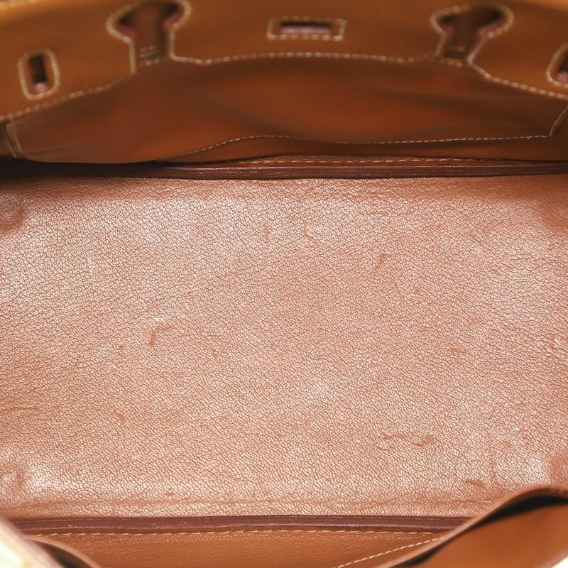 Women's or Men's Birkin Handbag Gold Togo with Gold Hardware 30