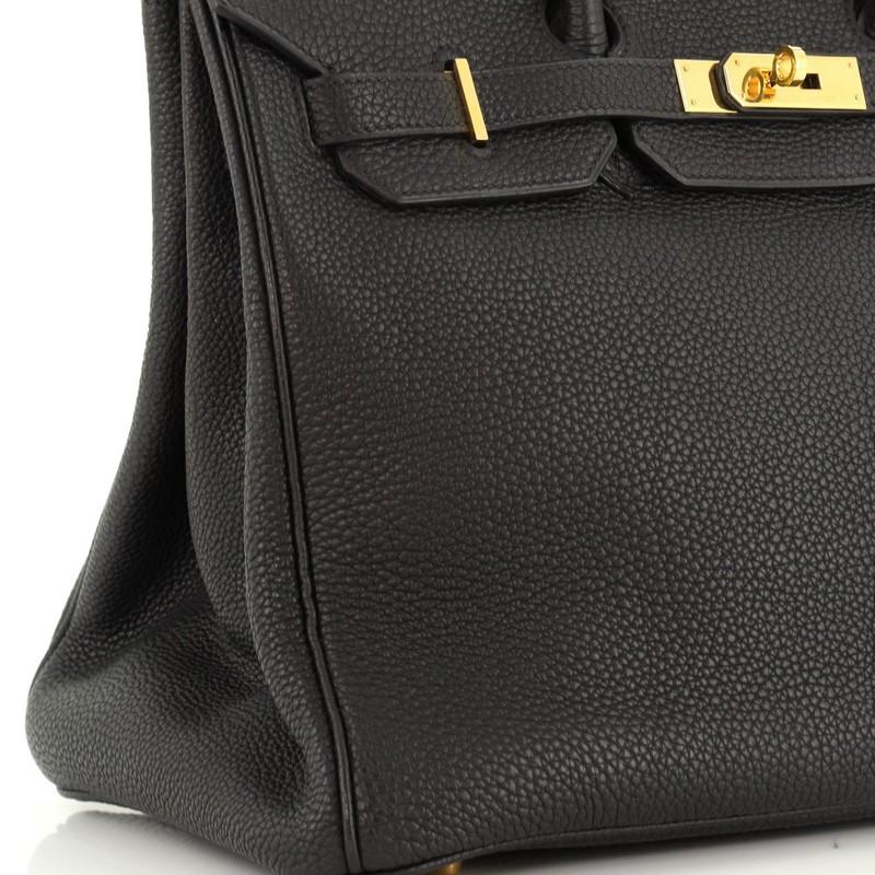 Birkin Handbag Noir Togo with Gold Hardware 35 2
