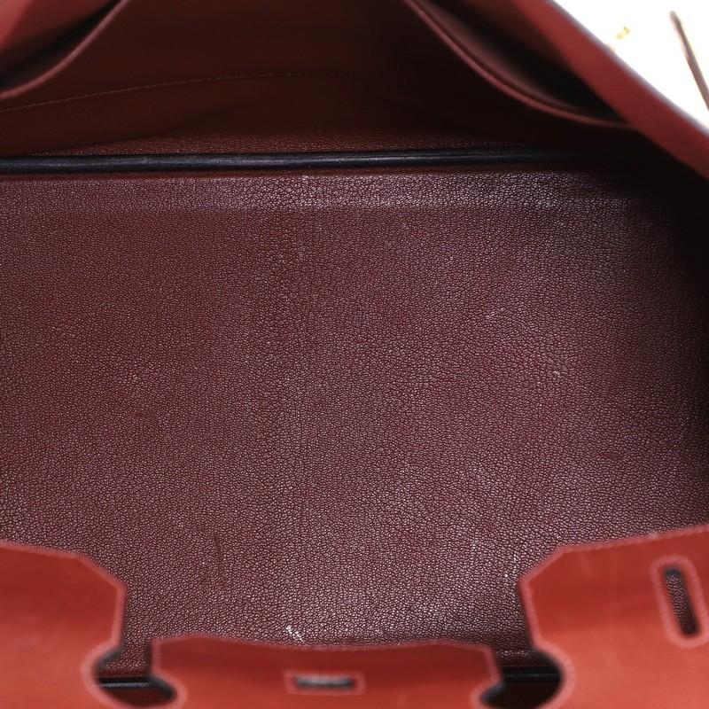 Birkin Handbag Vibrato and Box Calf 35 3