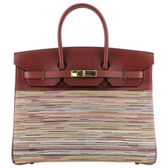 Birkin Handbag Vibrato and Box Calf 35