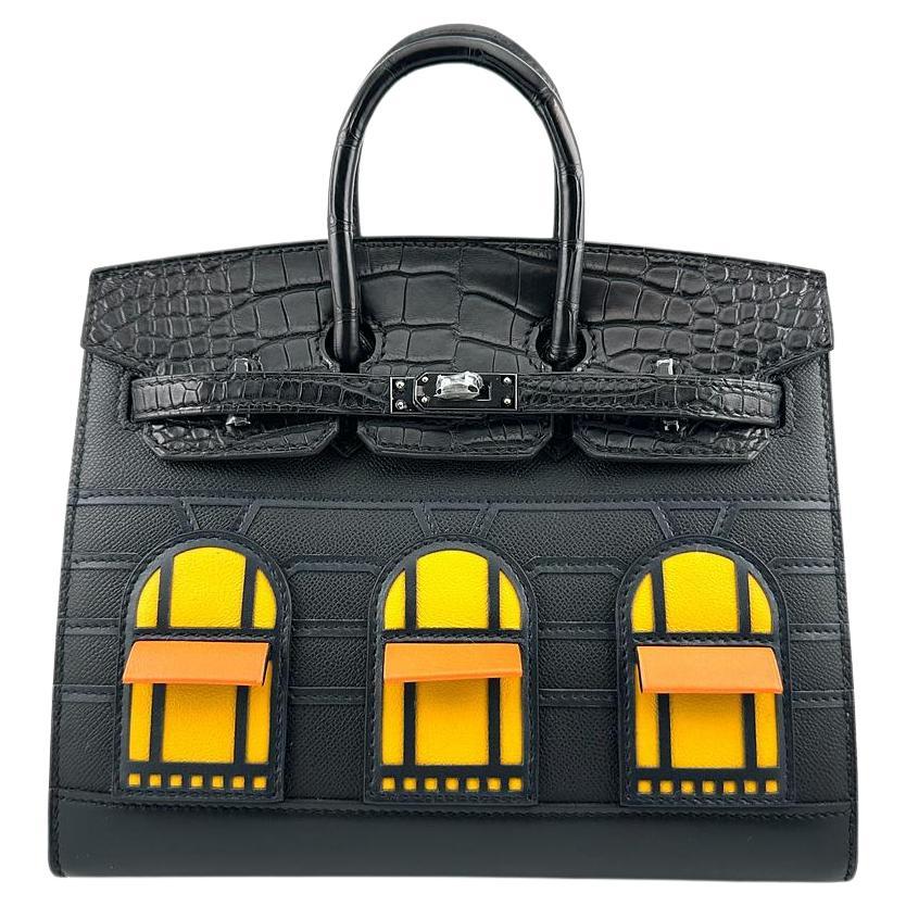 Hermès Birkin Sellier 20 (New 2023) Faubourg by Night Madame Alligator Leather For Sale