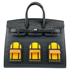 Vintage Hermès Birkin Sellier 20 (New 2023) Faubourg by Night Madame Alligator Leather