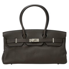 Birkin Shoulder Olive Togo Palladium Hardware