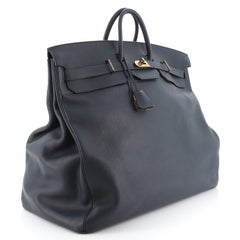 Birkin Voyage Blue Fjord with Gold Hardware 60