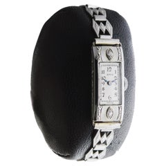 Birks 18Kt. Orologio da donna Art Deco in oro bianco 1930