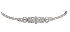 Bracciale Birks Art Deco Platinium con diamanti da 3,50 carati