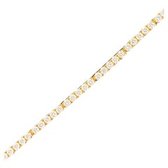 Bracciale Tennis con diamanti Birks, 1,12ctw D/E VVS, oro 18k