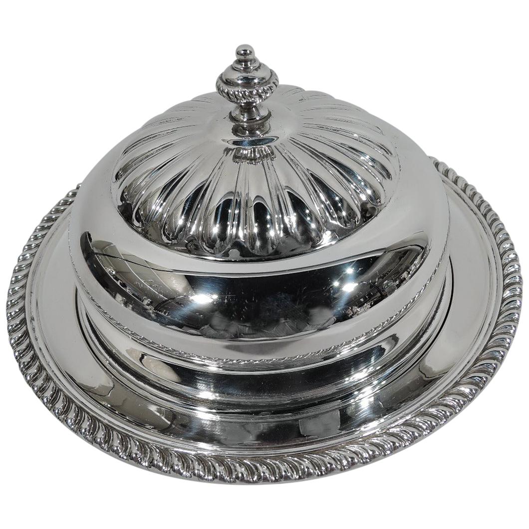 Birks Georgian-Style Sterling Silver Covered Butter Dish