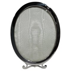 Birks Modern Classical Sterling Silver Oval Picture Frame
