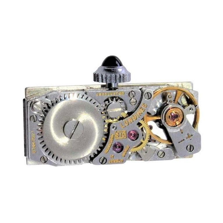 Birken aus Kanada Platin Art Deco Damenuhr-Set mit Diamanten ca. 1940''s 7