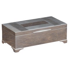 Birks Sterling Silver Box, Dated 1934.