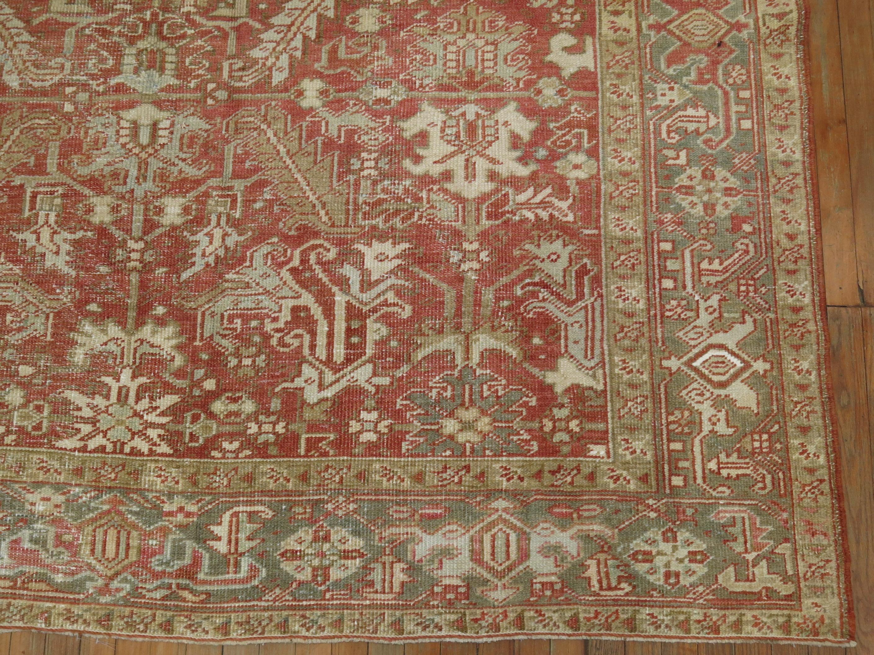 red oriental carpet