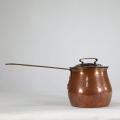 Birmingham Guild of Handicraft. Arts & Crafts chocolate sauce heating saucepan.