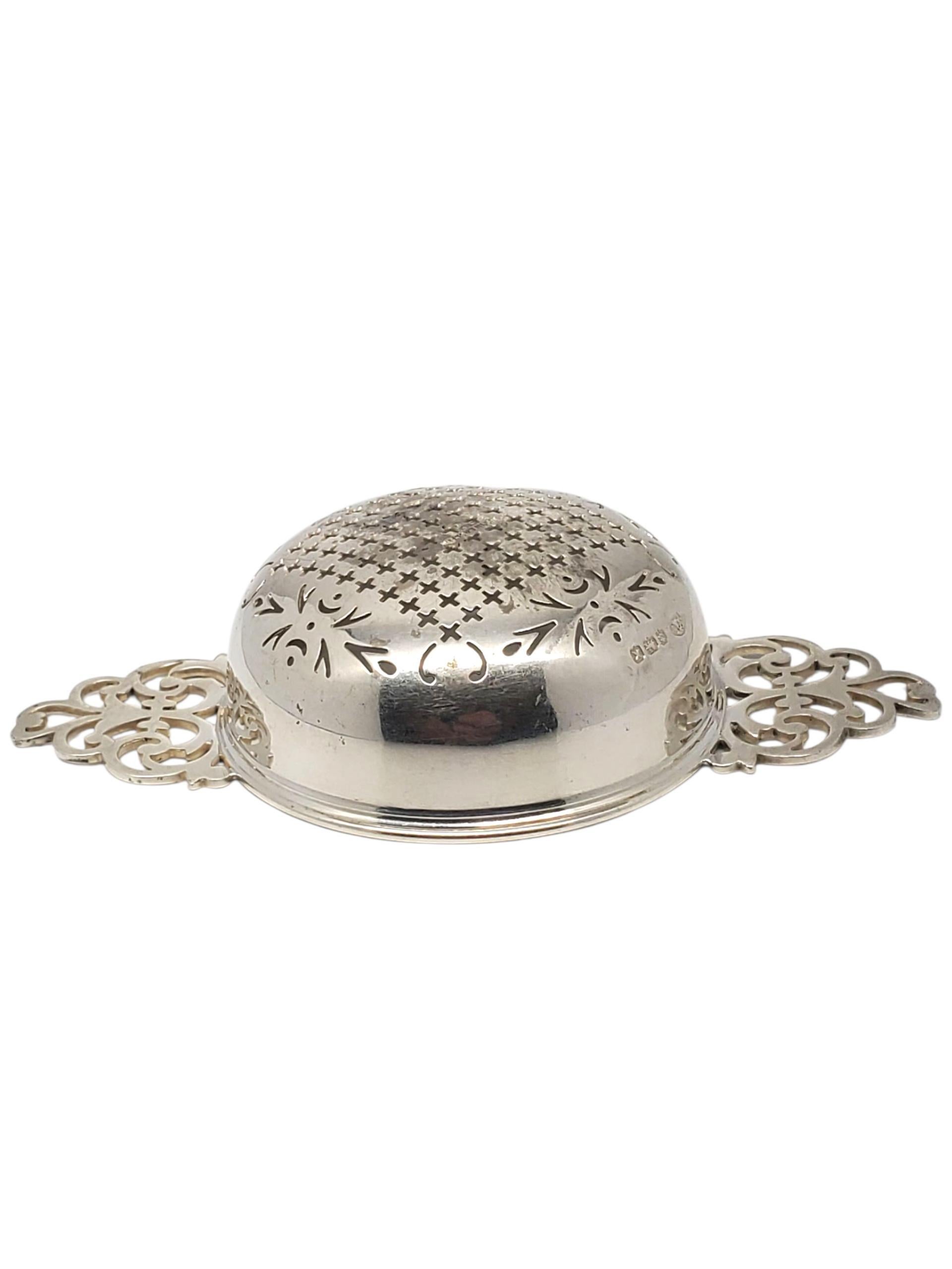 da uomo o donna Colino da tè in argento Sterling di Birmingham #22673 in vendita