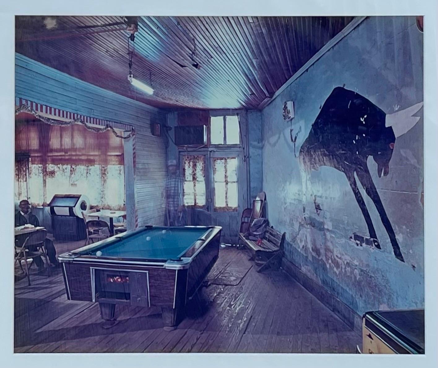 C Print Color Photo Mississippi Juke Joint Photograph African American Americana - Purple Figurative Photograph by Birney Imes