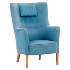 Birte Iversen Classic Danish 1950s Lounge Chair