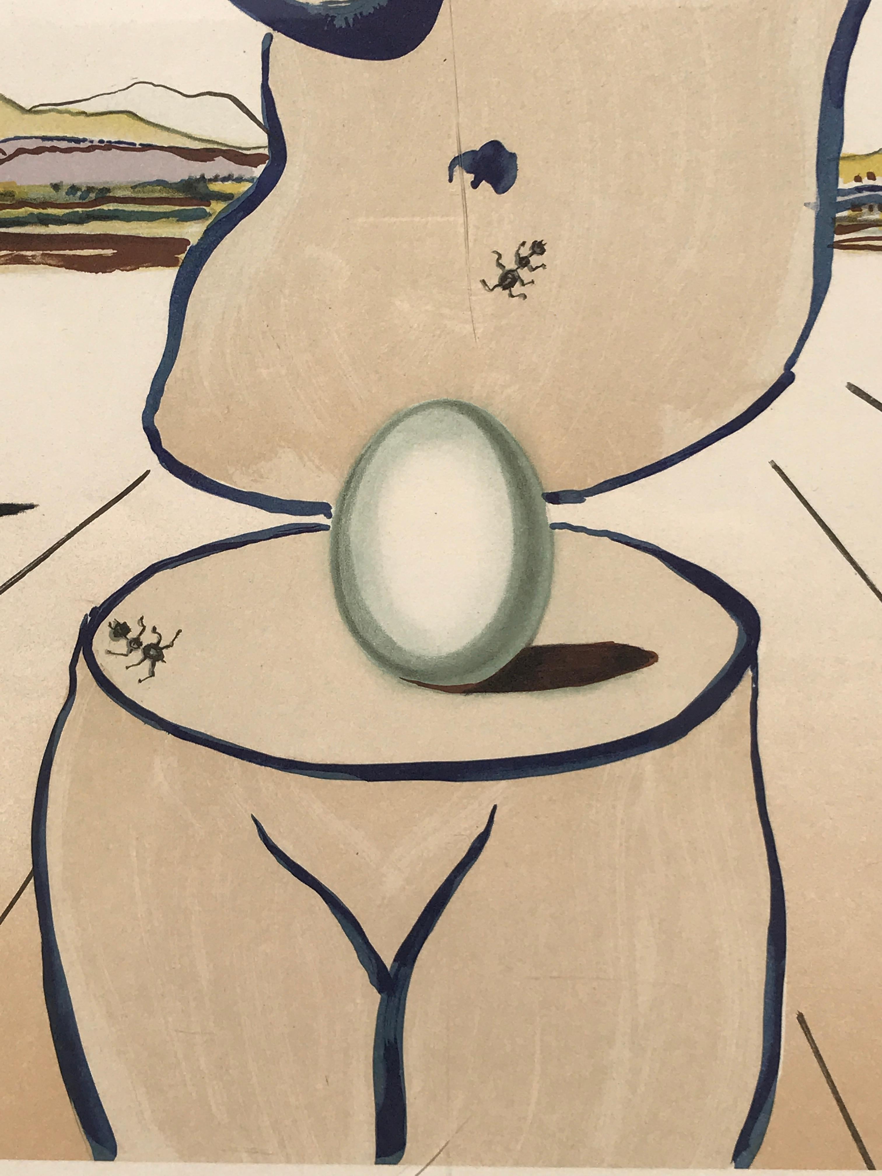 birth of venus salvador dali