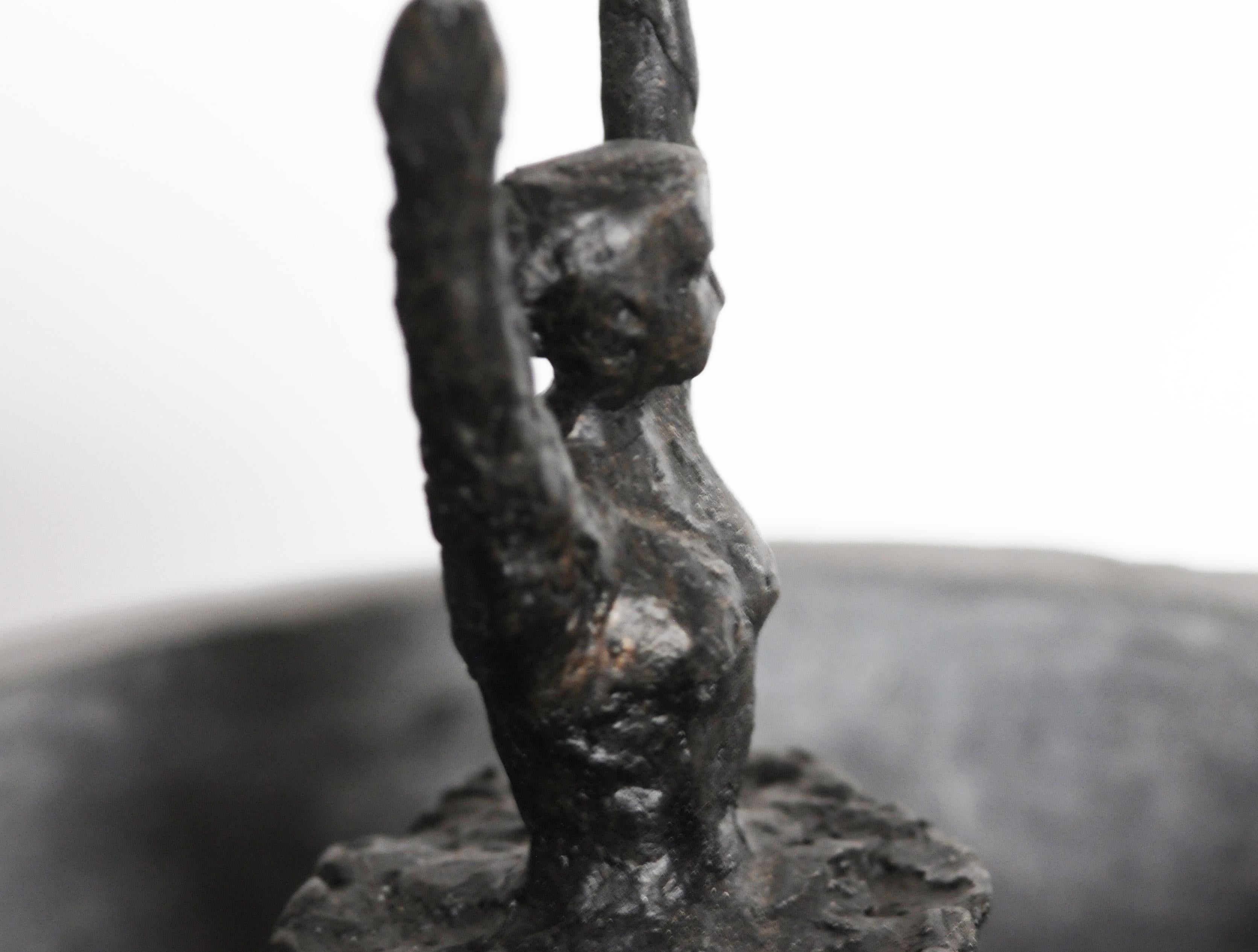 'Birth of Venus Williams' Cast Bronze Sculpture by David Bender In Excellent Condition For Sale In Brooklyn, NY