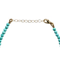 Birthstone December Turquoise Bracelet 18K Gold - by Bombyx House